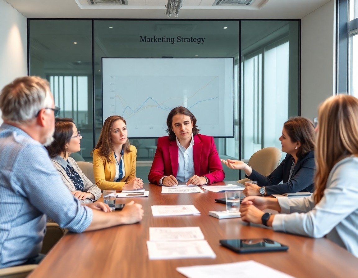 a group of people sitting around a table